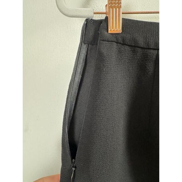 Club Monaco Scalloped Trim Mini Skirt Coquette Twee Preppy Academia Work 00 - Picture 3 of 7